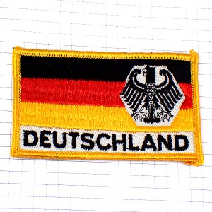 ワッペン・ドイツ鷲イーグル国旗