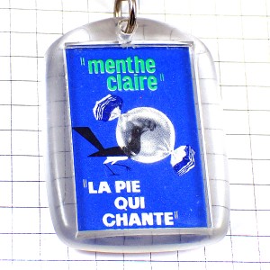 キーホルダー・ラピキシャント歌う鳥キャンディーお菓子 LA-PIE-QUI-CHANTE FRANCE