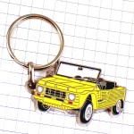 キーホルダー・シトロエン黄色メアリ車オープンカー