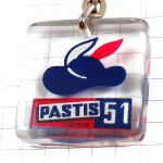 キーホルダー・パスティス５１お酒アルコール PASTIS-51 FRANCE