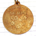 キーホルダー・五輪フランス語オリンピック東京大会記念1964富士山と桜ビンテージ中古品 TOKYO-1964 JAPAN FUJISAN SAKURA SEMPE