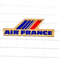 ピンバッジ・エールフランス航空ブルー青と赤 AIR-FRANCE FRANCE