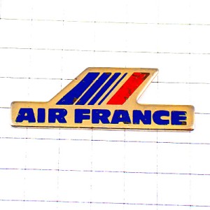 ピンバッジ・エールフランス航空ブルー青と赤 AIR-FRANCE FRANCE