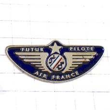 ピンバッジ・エールフランス航空パイロット見習い AIR-FRANCE PILOTE FRANCE
