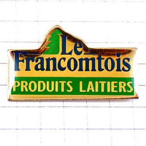 ピンバッジ・チーズ乳製品 LE-FRANCOMTOIS FRANCE