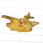 ピンバッジ・プロペラ飛行機カーキ色キャメル煙草タバコ会社 CAMEL