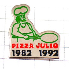 ピンバッジ・フリオおじさんのピザ10周年 PIZZA  JULIO ITALIA