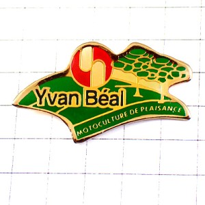 ピンバッジ・丘の上の木々 YVAN-BEAL ISEKI