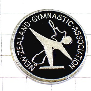ピンバッジ・体操選手ニュージーランド体操協会 NEW-ZEALAND