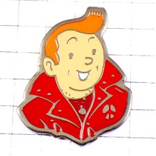 ピンバッジ・タンタンの冒険主人公BD漫画 TINTIN HERGE
