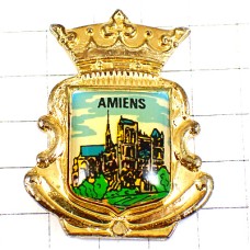 ピンバッジ・アミアン大聖堂カテドラルの紋章 AMIENS CATHEDRAL FRANCE