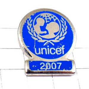 ピンバッジ・ユニセフ国際連合児童基金 UNICEF