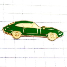 ピンバッジ・緑色のジャガー車 JAGUAR ENGLAND