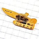 ピンバッジ・モーターボート船１番フランス国旗