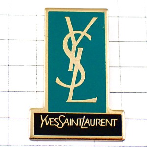 ピンバッジ・イヴサンローラン香水ＹＳＬ YVES-SAINT-LAURENT FRANCE