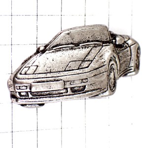 ピンバッジ・ロータス車スポーツカーUK英国シルバー銀色オープンカー LOTUS ENGLAND