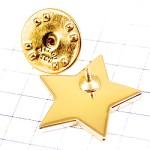 ピンバッジ・クリスチャンディオールCD金色ゴールド星スター CHRISTIAN-DIOR FRANCE