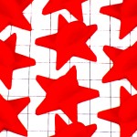 ピンバッジ星型の留め具プラスチック製キャッチ赤色レッドスター10個セットDIY RED PINS-BACKS STAR CLUTCH