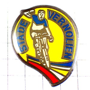ピンバッジ・ツールドフランス自転車レース優勝 STADE-VERNOLIEN FRANCE