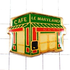 ピンバッジ・カフェ店の外観メリーランド
