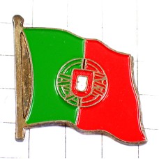 ピンバッジ・ポルトガル国旗 PORTUGAL FLAG
