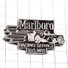 ピンバッジ・マルボロ煙草スポンサー車レースF1シルバー銀色