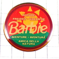 ピンバッジ・バービー人形クラブ太陽アドベンチャー冒険 BARBIE MATTEL