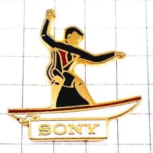 ピンバッジ・サーファーサーフィンSONYソニー波乗り SURF