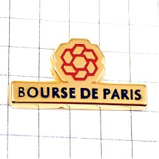 ピンバッジ・パリの株式市場ストックマーケット SBF BOURSE-DE-PARIS STOCKS PARIS FRANCE