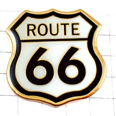 ピンバッジ・国道66号線ルート66ハイウェイ高速道路アメリカ/USA ROUTE-66
