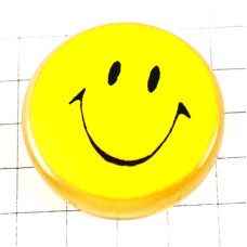ピンバッジ・ニコちゃんマーク笑顔 SMILEY