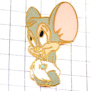 ピンバッジ・赤ちゃんネズミおむつ付きワーナー漫画 SNEEZER LOONEY-TINY-TOONS WARNER