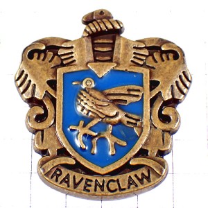 ピンバッジ・レイブンクロー映画ハリーポッター紋章 RAVENCLAW HARRY-POTTER JOANNE-ROWLING