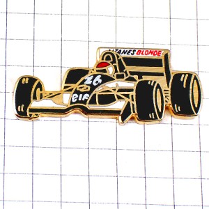 ピンバッジ・F1レース車ジタン煙草エルフ石油スポンサー