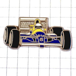 ピンバッジ・ウィリアムルノーF1レース車エルフ石油５番