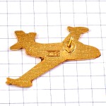 ピンバッジ・飛行機アメリカ星条旗/USA国旗柄