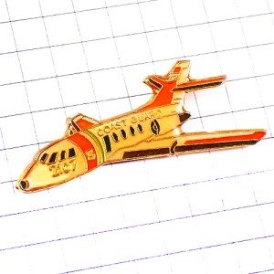 ピンバッジ・飛行機コーストガード沿岸警備隊