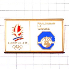 ピンバッジ・鹿アルベールビル五輪オリンピック冬季ビンテージ中古品 ALBERTVILLE-1992 SAVOIE FRANCE PRALOGNAN-LA-VANOISE