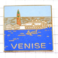 ピンバッジ・ベニス水の都イタリア海ヴェネツィア町 VENEZIA ITALIA ITALY