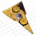 ピンバッジ・第42通信連隊フランス陸軍ミリタリーコウノトリ鳥 42E-REGIMENT-DE-TRANSMISSION 42RT FRANCE