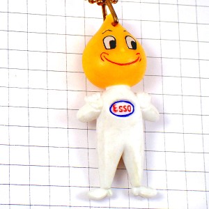 キーホルダー・ESSOエッソボーイ石油のしずく一滴 ESSO EXXONMOBIL USA