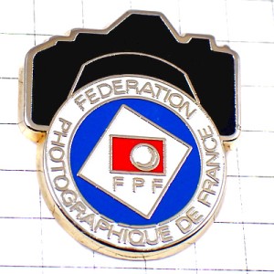 ピンバッジ・一眼レフカメラ写真フォト撮影 FPF FEDERATION-PHOTOGRAPHIQUE-DE-FRANCE
