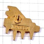 ピンバッジ・白いグランドピアノ音楽ミュージック楽器