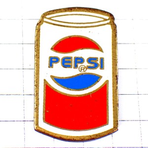 ピンバッジ・ペプシ缶コーラ飲み物 PEPSI-COLA