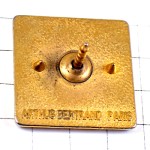 ピンバッジ・フランス国営テレビ２チャンネル数字 ANTENNE2 FRANCE2 FRANCE