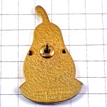 ピンバッジ・ラフランス洋ナシ梨フルーツ果物ゴールド金色 NESTLE SWISS