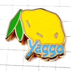 ピンバッジ・フルーツ果物レモン一個 YAGGO LEMON FRANCE