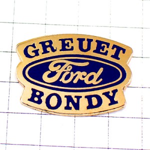 ピンバッジ・フォード車ロゴ楕円エンブレム FORD USA