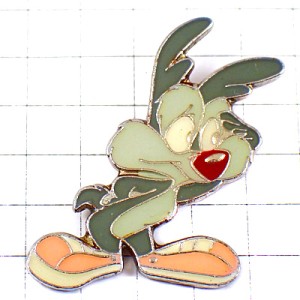 ピンバッジ・ウサギ兎タイニーテューンズのカラミティコヨーテ漫画キャラクター