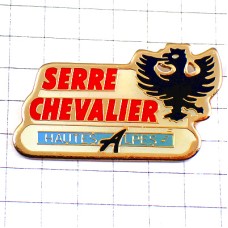ピンバッジ・ワシ鷲イーグル紋章の鳥 SERRE-CHEVALIER ALPS FRANCE
